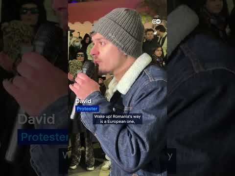 Romania: Protests after first round of election | DW News