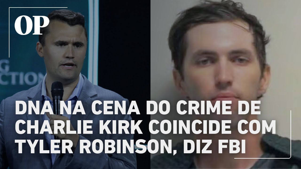 FBI confirma que DNA encontrado na cena do crime de Charlie Kirk é de Tyler Robinson