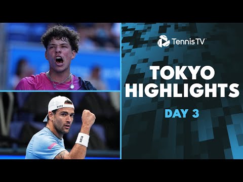 Berrettini & Fils Clash; Draper Challenges Hurkacz | Tokyo 2024 Highlights Day 3