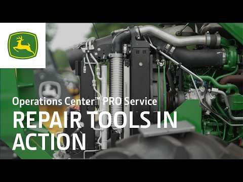 Equipment Repair Tools In Action| Inside Operations Center™ PRO Service | John Deere