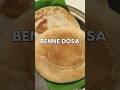 Soft, buttery dosa also known as the benne dosa, is a wonderful way to start your day #shorts