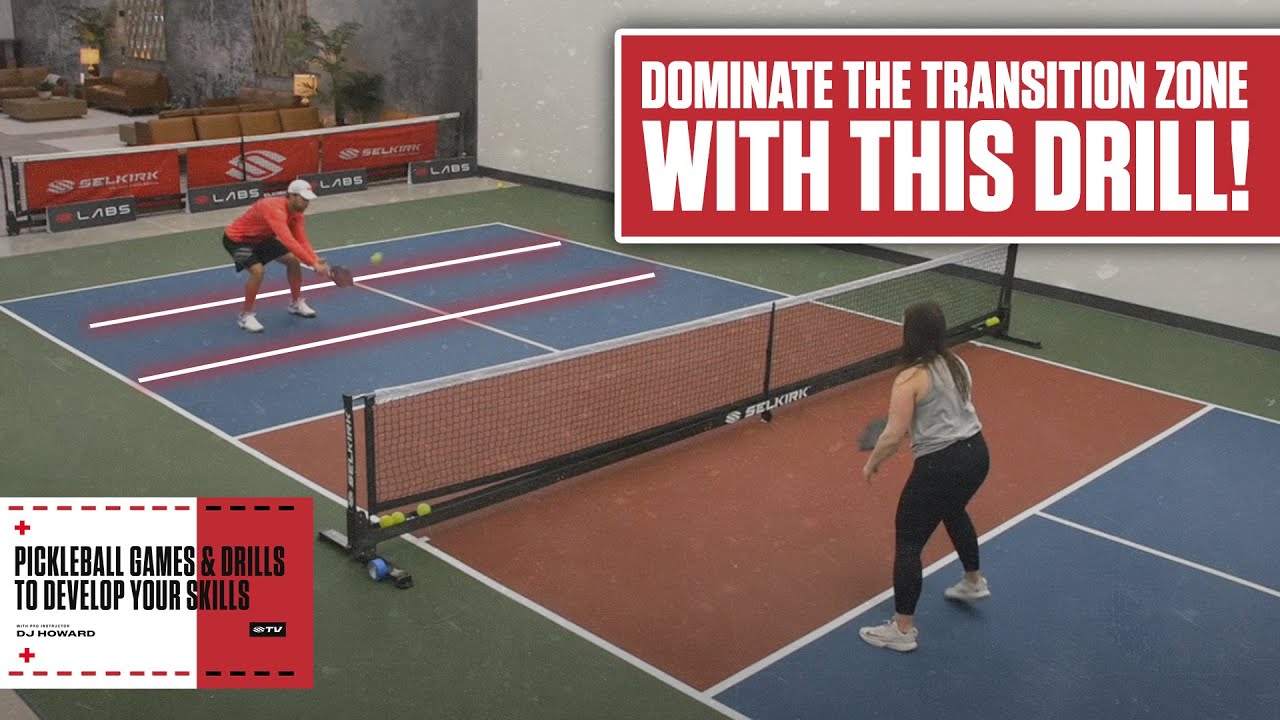 Transition Zone Pickleball Drill: 8 is Enough