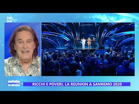Ricchi e Poveri, la reunion a Sanremo 2020 - Estate in diretta 11/06/2024