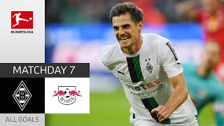 Clear Victory For Gladbach! | Borussia M’gladbach — RB Leipzig 3-0 | All Goals | Matchday 7