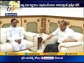 KCR meets Governor at Raj Bhavan for three Hours