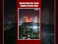 Greater Noida Fire | Massive Blaze Near Private Hospital In Greater Noida  - 00:31 min - News - Video