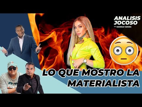 ANALISIS JOCOSO - EL SUPER ESCANDALO DEL VIDEO MATERIALISTA