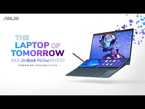 The Laptop of Tomorrow |The New  ASUS ZenBook Pro Duo 15 OLED