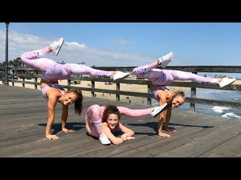 ACRO dance & CONTORTION with SOFIE DOSSI!! We attempt a trick we HAVE NEVER done before.