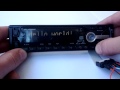Kenwood KDC-MP6090R face plate demo