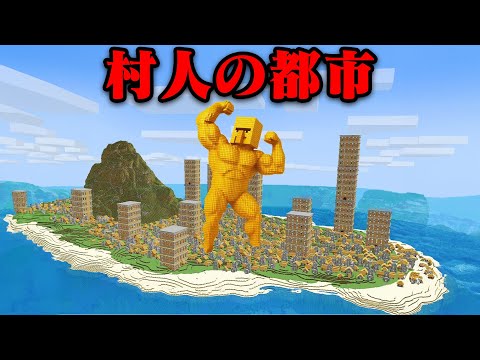 村人の秘密を探るマインクラフト【まいくら・マインクラフト】