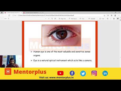 10th Class Science  Human Eye and Colorful world  Chapter   Discussion by Mentorplus