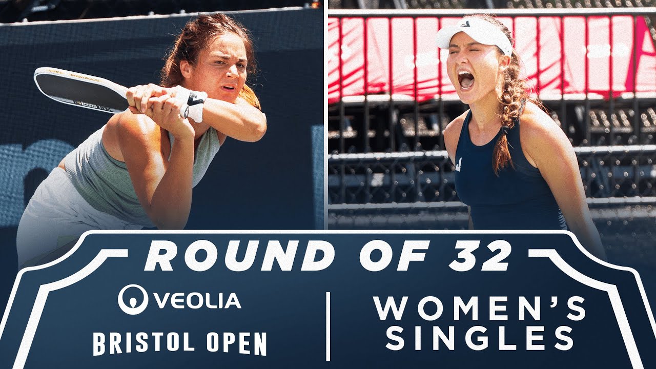 Lea Jansen v Anna Bright at the Veolia Bristol Open