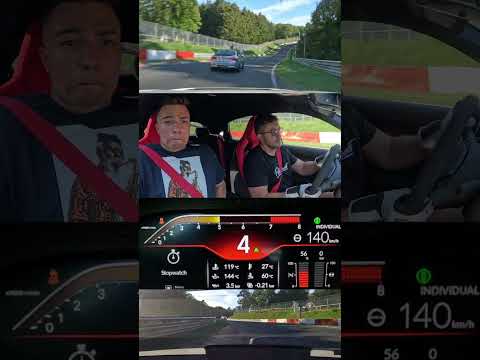 STRESSED!🤣 I COOKED the Passenger & His Car😅 Honda Civic Type R FL5 // Nürburgring