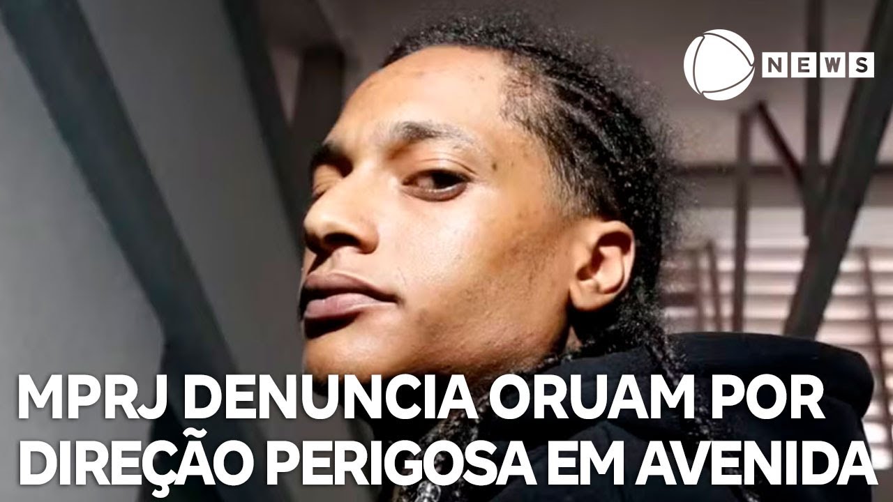 MPRJ denuncia cantor Oruam por direção perigosa