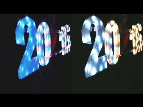 2016 in 3D! HAPPY NEW YEAR 2016 !( side-by-side )