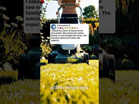 I asked my sister to house sit. She moved in with her family and changed the locks. Big mistake.