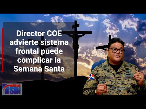 Entrevista director del COE sobre Semana Santa