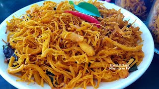 KHÔ GÀ LÁ CHANH cách làm dễ ai cũng thành công món ăn lai rai dịp tết vô cùng hấp dẫn |Nhamtran FV