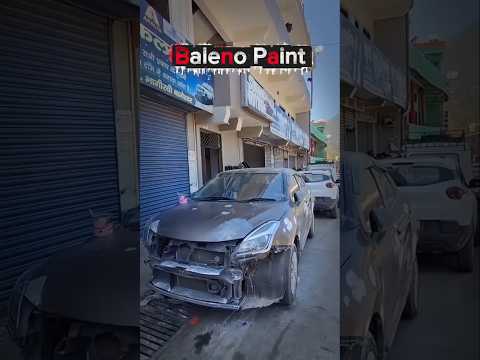 Baleno or Wagon-R PAINTING Installation 🤩🤯 #Baleno #wagonr #paint #shorts