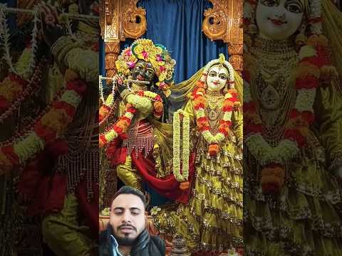 Tumhe dekh k jeete hai hum Radhe Krishna #love #iskcontemplevrindavan #iskcongbc #viral #shorts
