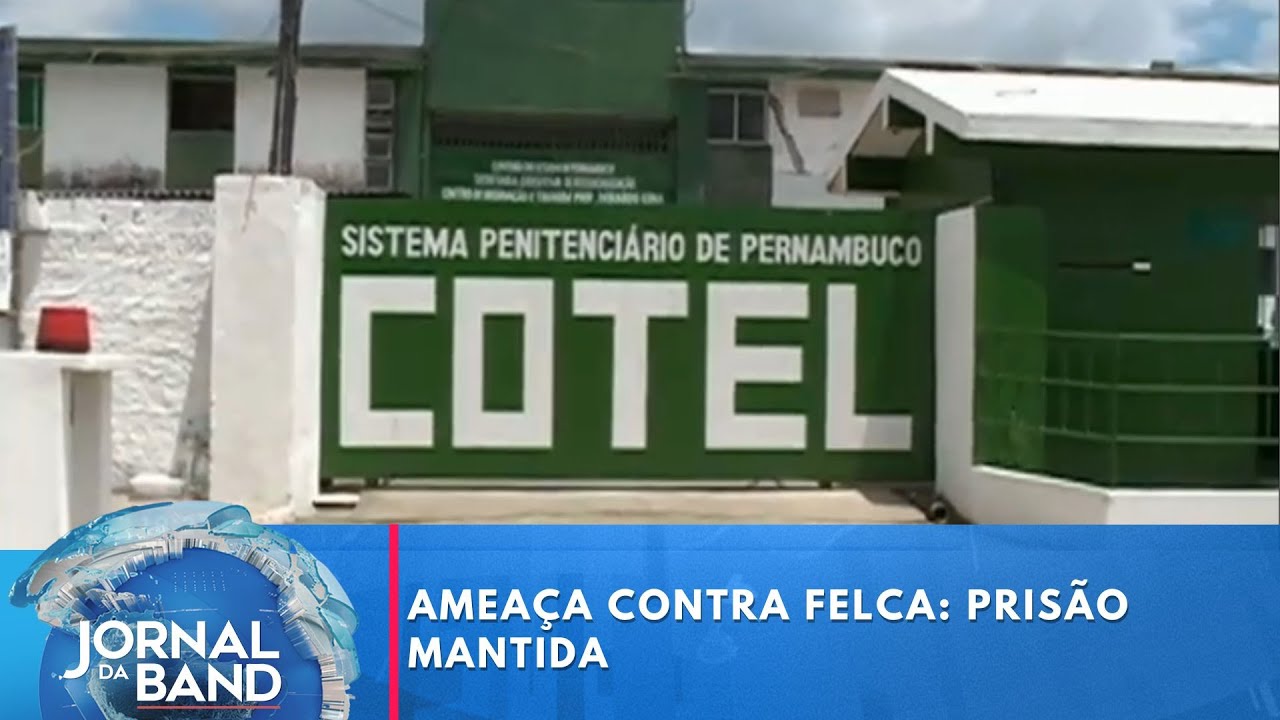 Ameaça contra Felca prisão mantida | Jornal da Band