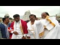 Puducherry CM & some celebs visit Tirumala