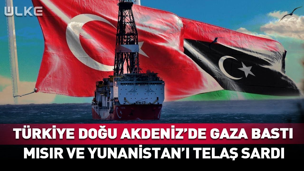Türkiye Doğu Akdeniz'e Mührünü Vuruyor! Mısır ve Yunanistan'ı Telaş Sardı #haber