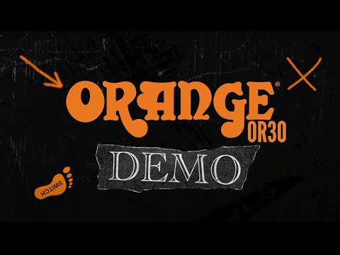 Orange OR30 demo by Jam in the Van