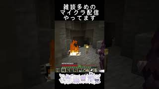 【マイクラ】握手会ですか？ってくらいめっちゃいた【En-gene / 白紫 茉莉】#shorts