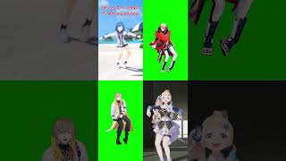 【にじさんじ】ライラック(ナルトダンス)の踊り方の違い【西園チグサ/セラフ・ダズルガーデン/風楽奏斗/町田ちま/切り抜き】