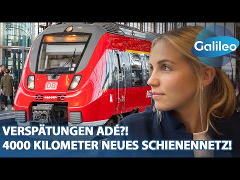 4000 Kilometer neues Schienennetz! Das größte Sanierungs-Projekt in der Deutschen Bahn-Geschichte!