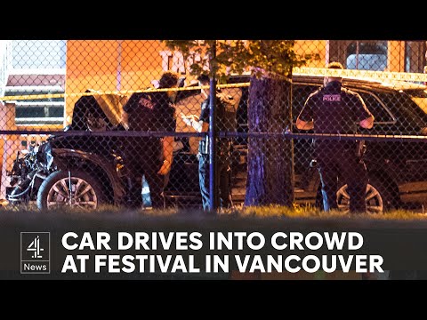 Vancouver: SUV drives into festival crowd - at least 11 dead