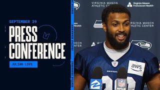 Julian Love: "I Just Have To Play My Game" | Press Conference - September 29, 2023