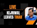 LIVE | Arvind Kejriwal Out of Jail After 51 Days | Leaves Tihar  | News9