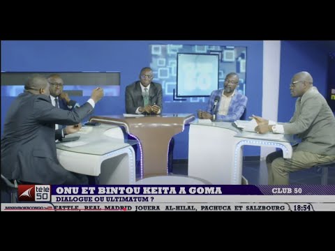 ONU ET BINTOU KEITA A GOMA / DIALOGUE OU ULTIMATUM
