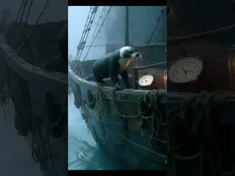 Seal Explores a Ghost Ship! 🦭👻 | Mysterious Adventure at Sea