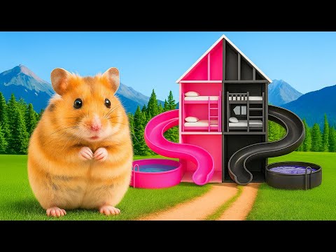 1-STAR VS 5-STAR DIY MINIATURE HOUSE 📦 Craft Ideas with Paper Room Makeover By 123 GO!