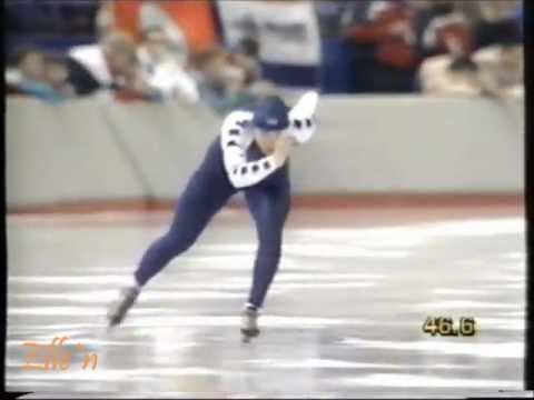 Winter Olympic Games Calgary 1988 – 3 km Van Gennip (WR) – Nemeth-Hunyady