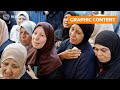 WARNING: GRAPHIC CONTENT: Palestinians hold funerals for two killed in West Bank