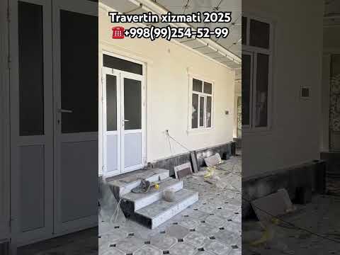 Travertin fasad narxi samarqandlik ustalar xizmati #love #boboroʻzi #rozibek #dadodido #rozimurod11