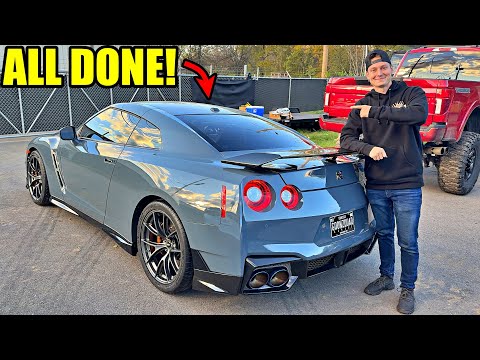 Rebuilding A Wrecked 2024 Nissan GTR (Part 8)