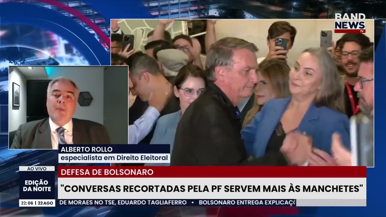 Defesa de Bolsonaro: “Trocas de mensagens são anteriores as cautelares” | BandNews TV