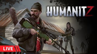 【HumanitZ】街をゾンビの軍団から守るモード！！ #live