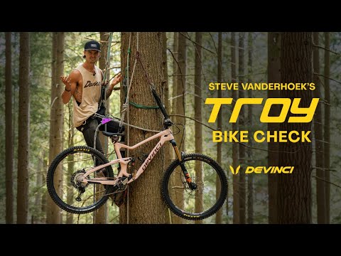 Steve Vanderhoek's Devinci Troy Bike Check