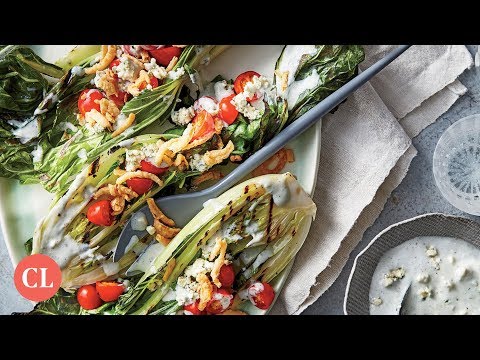 Grilled Bok Choy "Wedge" with Blue Cheese-Buttermilk Dressing |
Cooking Light