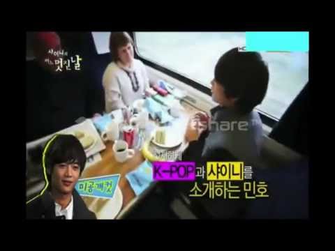 Minho Speaking English + silly moments