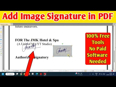 How to Add Signature Image in PDF File for Free (Fast & Simple)