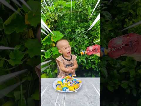 dinosaur crying funny cute food! p35 🦖🤣👶