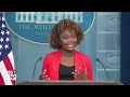 WATCH LIVE: White House holds news briefing as Israel cancels delegation  - 46:10 min - News - Video